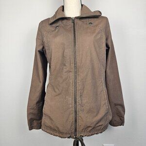 Columbia light brown utility jacket women's size M